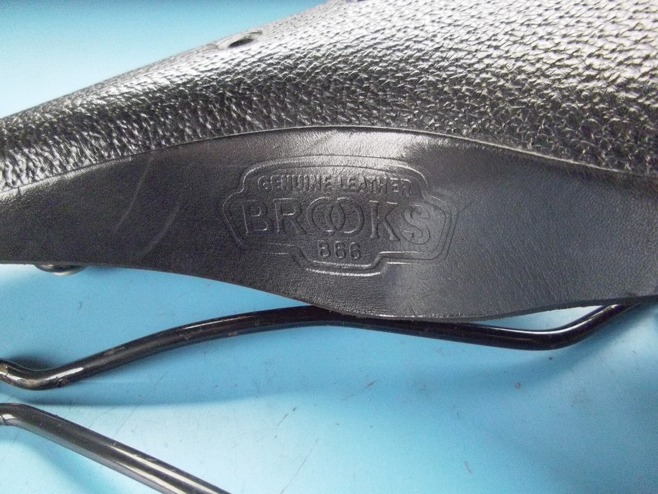 Brooks B66 Leather Bike Saddle in Ex. Condition. eBay