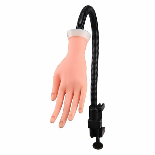Adjustable Practice Nail Art Trainer Hand Tool Training Model +500 Gel Tip boxed - Picture 4 of 8