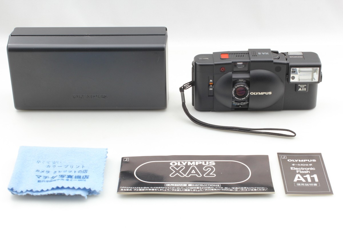 オリンパス　OLYMPUS XA2 Near MINT] Olympus XA2 Blue Point & Shoot 35mm Film Camera w