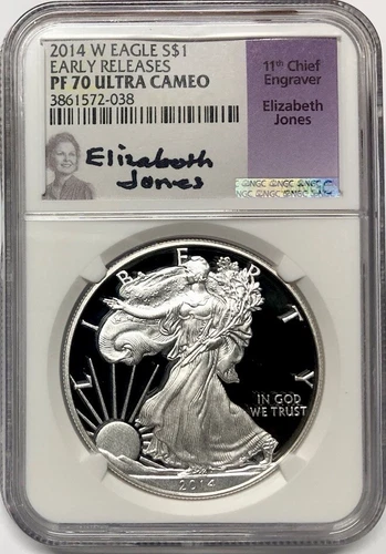 2014-W AMERICAN SILVER EAGLE Dollar $1 NGC PF70💥FLAWLESS QUALITY💥EARLY RELEASE