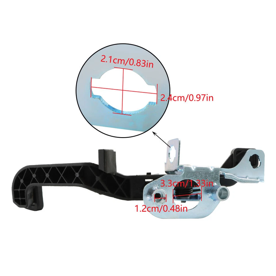 15274047 Clutch Pedal with Bracket Assembly For 2003-2007 Saturn Ion 2.2L 2.4L - Image 4 of 4