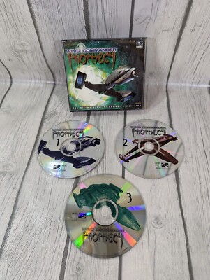 Wing Commander Prophecy (1997 PC Origin Systems) Space Flight Simulation Game