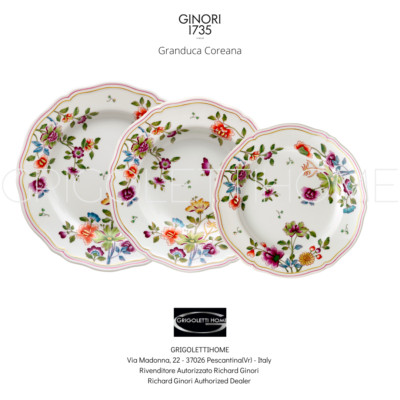 Richard Ginori - Großherzog Korean Geschirrset 18-teilig x 6 Personen - Händler