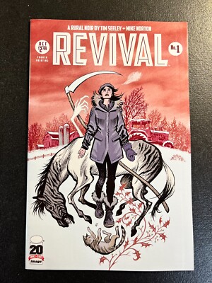 Revival 1 VARIANT 4th Print RARE Craig Thompson V 1 Image Comics