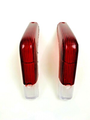 Borgward Isabella Tail Light Lens Set Left and Right Side NEW #1076AB