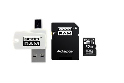 5908267930274 Goodram M1A4-0320R12 Speicherkarte 32 GB MicroSDHC Klasse 10 UHS-I