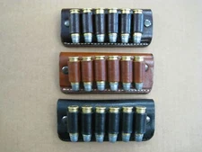 Azula Leather Revolver Cartridge Belt Slide Carrier For.. Select Color & Caliber