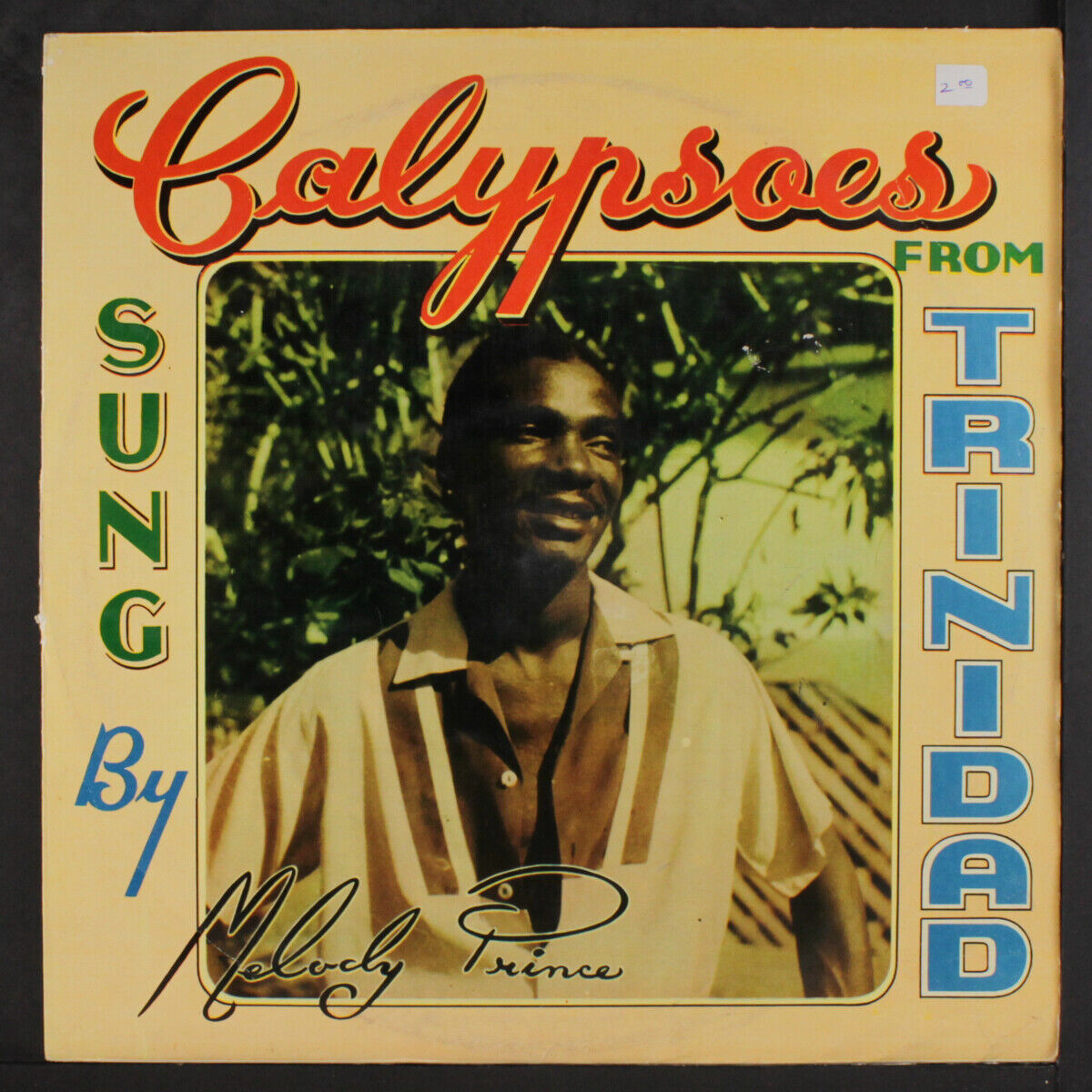 CALYPSO PRINCE: calypsoes from trinidad sung by melody prince VITADISC 12" LP