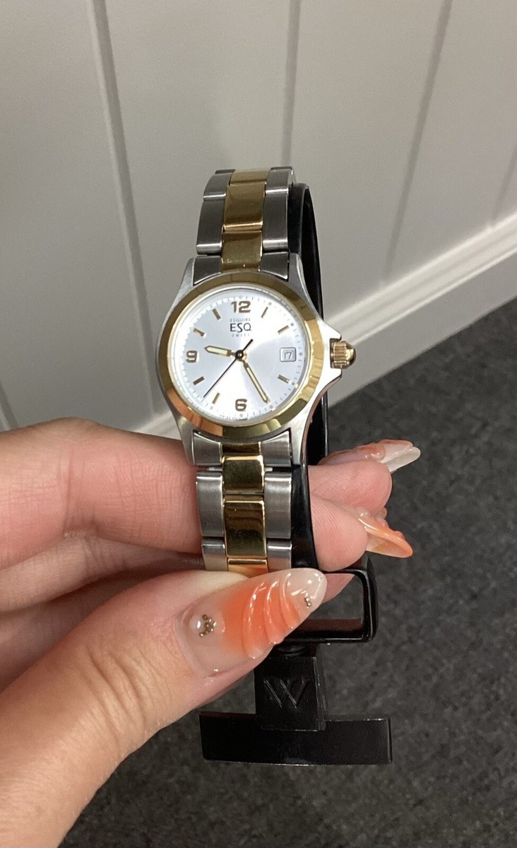 ESQ Ladies Two Tone Watch | eBay display picture 1