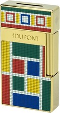 S.T. Dupont Mosaic Casablanca, Biggy (Big D) Lighter  025022 / 25022 New In Box