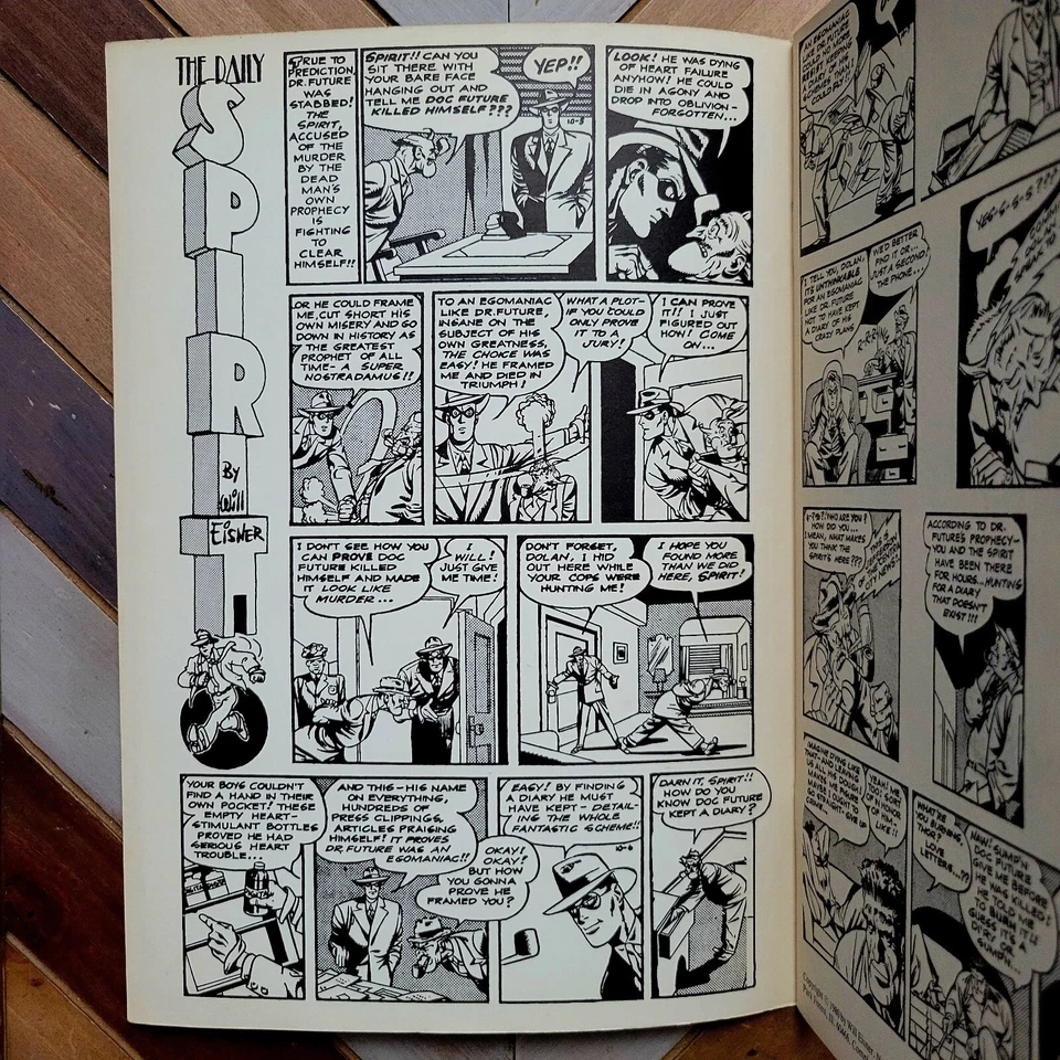 THE SPIRIT DAILIES Vol.3 Will Eisner SC First Print 200 Comics Ken Pierce 1980 - Image 3 of 4
