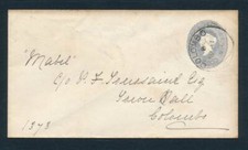 Ceylan Intéressante Ancienne Entier Postal