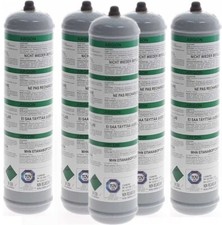 5 BOMBOLE ARGON 1 LITRO NON RICARICABILE SALDATURA GAS FILO TUTTI I MATERIALI