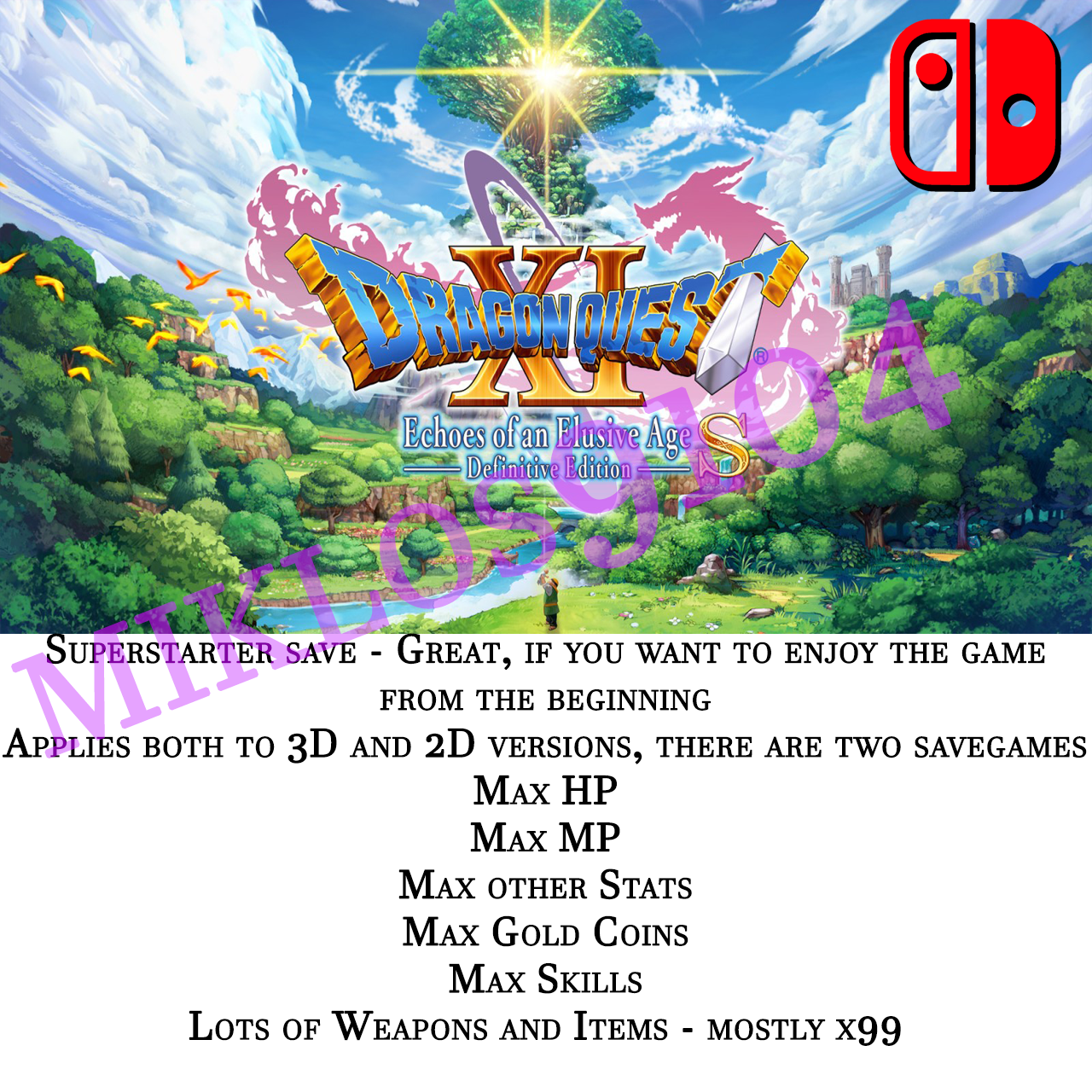 Dragon Quest XI S: Echoes of an Elusive Age - Definitive Edition - Nintendo  Switch