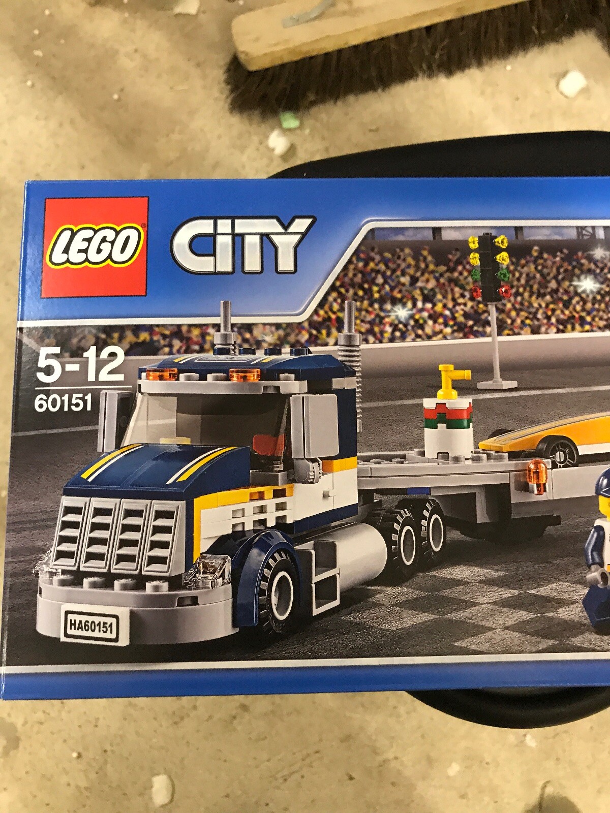 lego city great vehicles dragster transporter 60151