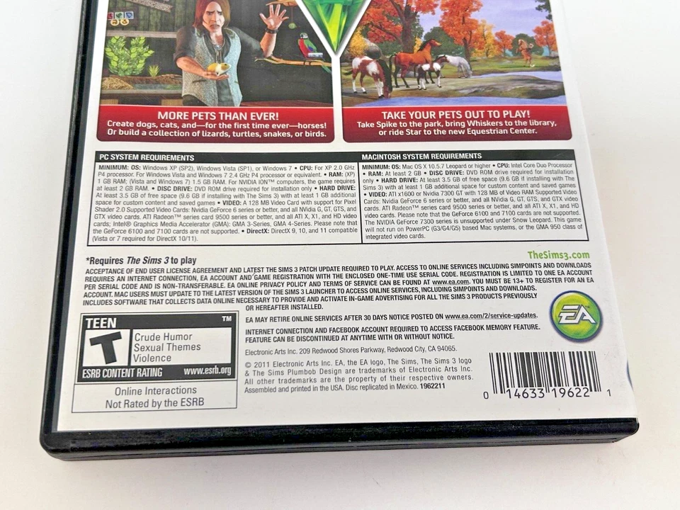 The Sims 3 Pets PC Game Complete 2011 Expansion - Image 3 of 4