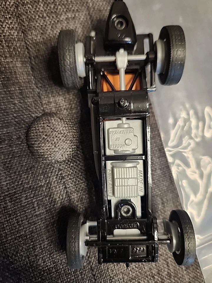 Models of Yesteryear Y-14/4; 1935 ERA R1B; Black, Tan Seats; New in Box 1986 - Image 4 of 4