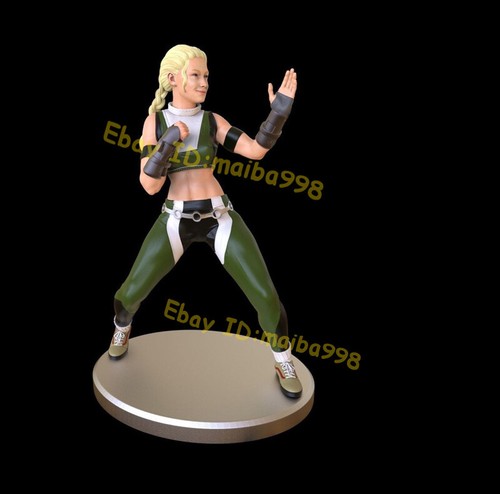 Sonya Blade Mortal Kombat 3D Print Garage Kit Model Kit Unpainted Unassembled GK - 第 7/19 張圖片