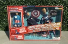 Captain America Marvel Limited Edition (2000) Collector Set Retro 8" Diamond-New