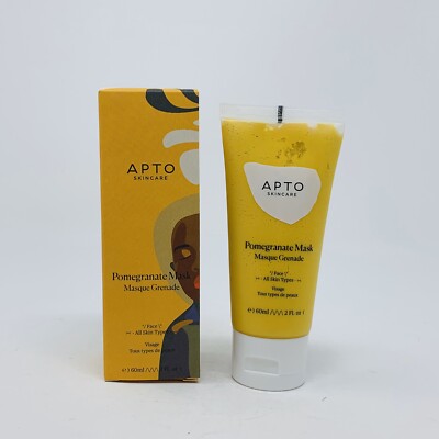 APTO Skincare Pomegranate Mask Full Size 2 fl oz New In Box Sealed
