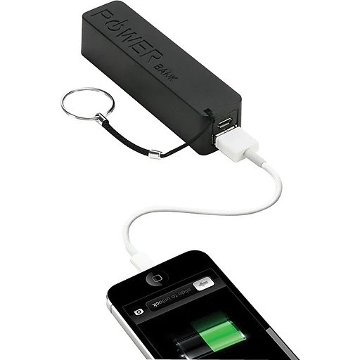Urge Powerpro Keychain 2000mAh Portable Power Bank External Battery Black - Image 2 of 3