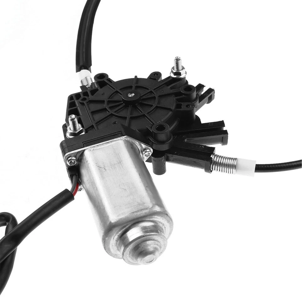 Regulador de ventana delantero derecho A-Premium con motor de 5 pines para Audi 100 200 5000 Quattro Foto 3 de 4