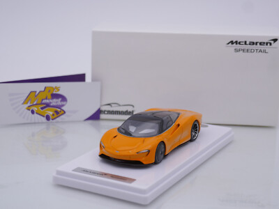Tecnomodel T43-EX10F # McLaren Speedtail Baujahr 2020 '' Papaya Orange '' 1:43 NEU
