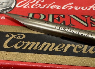 Vintage Esterbrook #9 Commercial Pen Dip Pen Nib