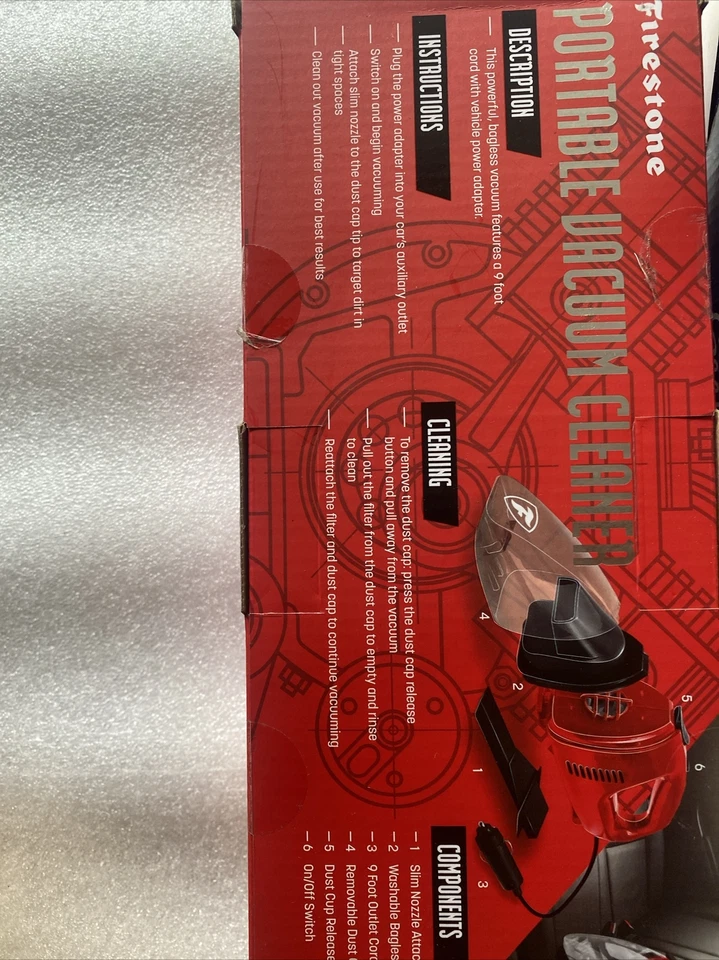 Two New 12V Handheld Auto Or Home Portable Vacuum Cleaner 12 Volts - Image 3 of 4