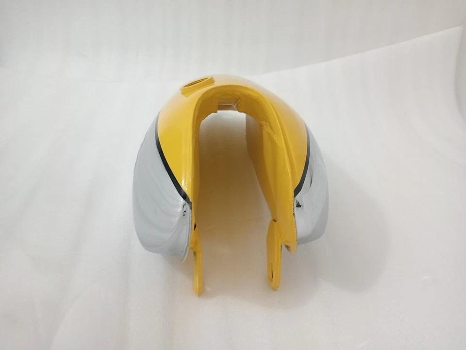 YAMAHA XT TT 500 AMARILLO Y PINTADO CROMO TANQUE GASOLINA ACERO 1N5, 1977) |Apto para Foto 4 de 4