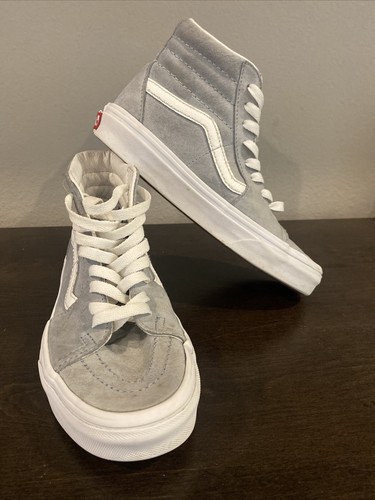 Rare Vans Sk8-Hi Grey Blue Sneakers 