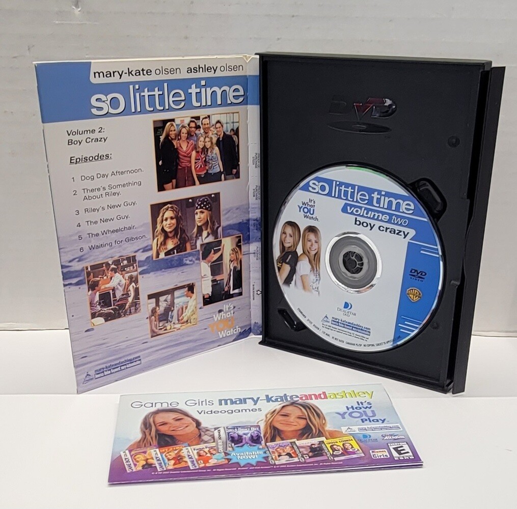 Mary-Kate & Ashley Olsen So Little Time Volume Two Boy Crazy - DVD