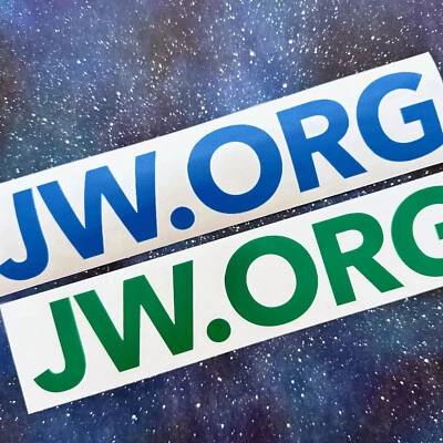 ORACAL JW ORG Decal Sticker - 17 Color Options!