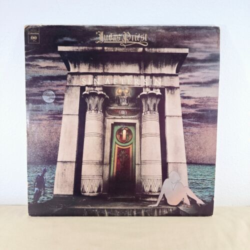 Judas Priest Sin After Sin PC34787 LP Vinyl Schallplatte 1977 Columbia
