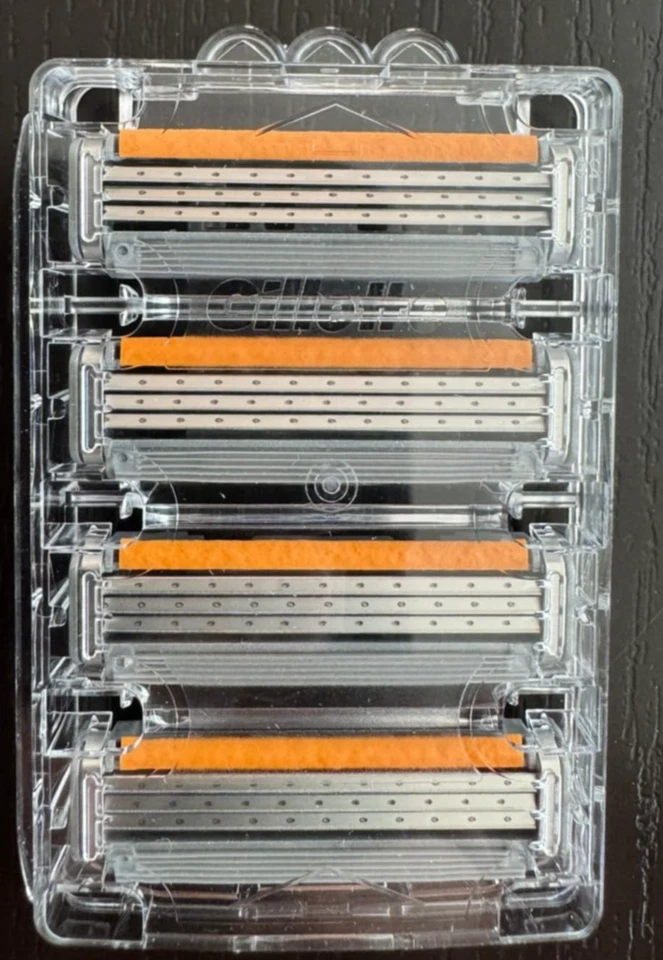 24 GILLETTE SENSOR 3 RAZOR BLADES REFILL CARTRIDGES - 3 PACKS TOTAL (8 ea) NEW! - Image 3 of 4