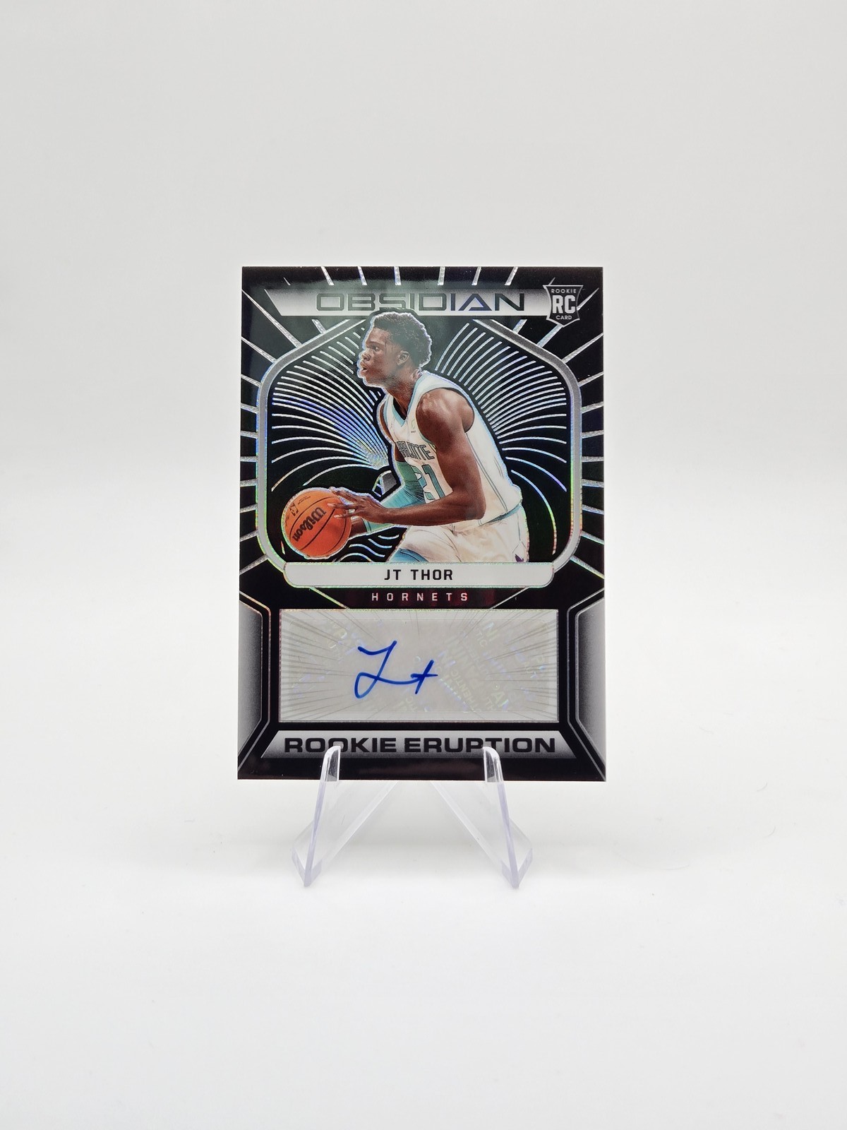 JT Thor 2021-22 Panini Obsidian RC Rookie Eruption Auto SP #/149 #RES-JTT
