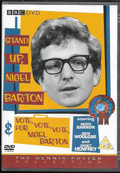 STAND UP, NIGEL BARTON/VOTE, VOTE, VOTE FOR NIGEL BARTON BBC R2 DVD KEITH BARRON