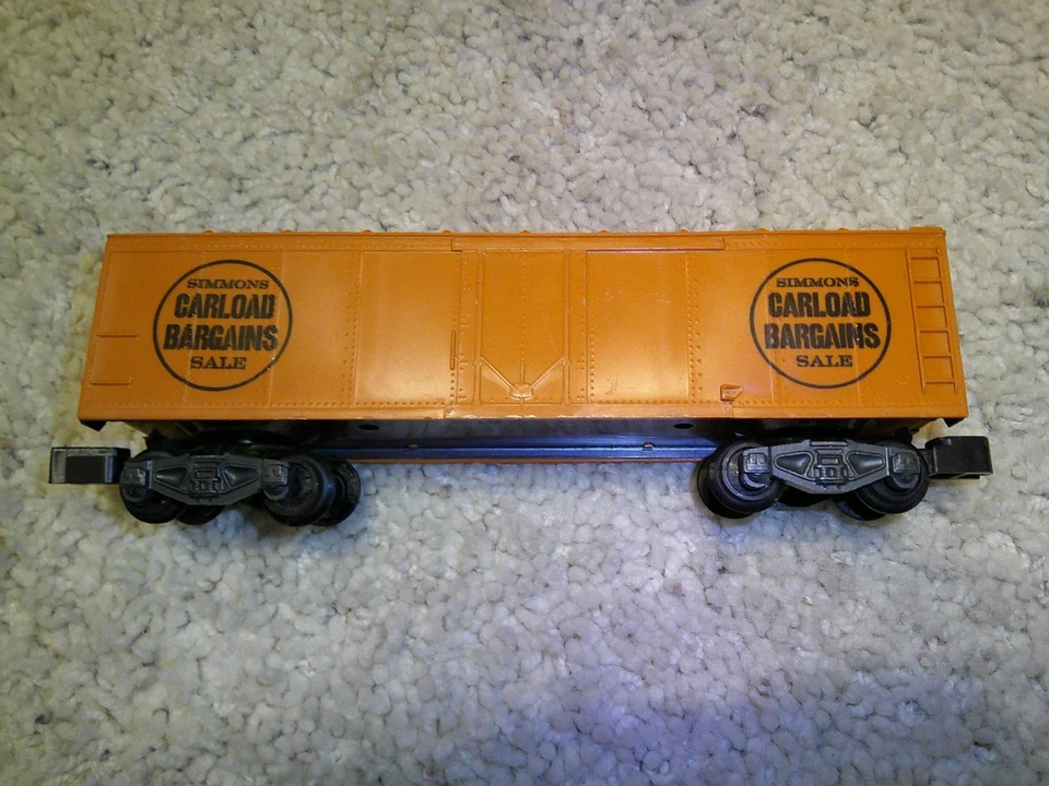 S GUAGE AMERICAN FLYER  #24420 SIMMONS CARLOAD BARGAINS REFFER ORIGINAL - Image 4 of 4