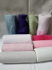 Tulle Net Fabric Variety Pack for DIY Projects Multi Color