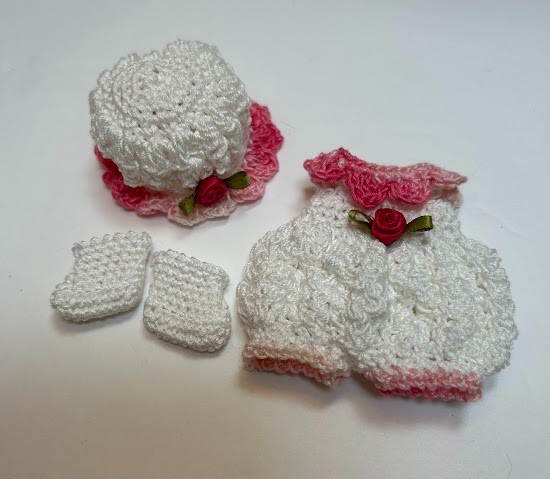 Romper Set for Kish Ellery/Miki Dolls - 3 pieces-image