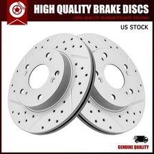 Front Drilled Brake Disc Rotors For 2012-2015 Honda Civic 2013-2015 Acura Ilx Front Drilled Brake Disc Rotors For 2012-2015 Honda Civic 2013-2015 Acura Ilx
