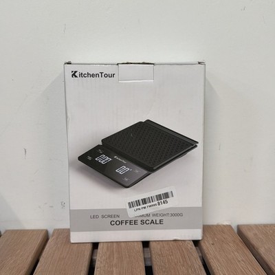 KitchenTour Coffee Scale with Timer 3kg/0.1g High Precision Pour Over Basic