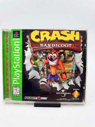 Crash Bandicoot (PlayStation 1) [CIB] Tested Working