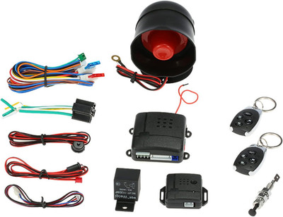 Universal 12V Auto Car Alarm， Car Vehicle Security System Burglar Alarm Protecti