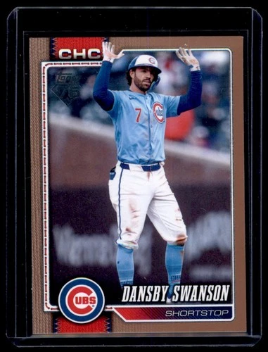 Dansby Swanson 2026 Topps Dansby Swanson #550 Gold