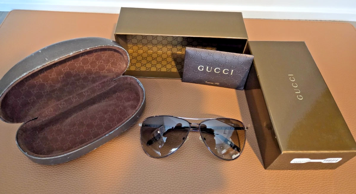 Gucci GG1864/S Vg Brown Aviator Sunglasses Frame 65-12 125 Gucci Aviator Brown Sunglasses for Women for sale | eBay main image 3