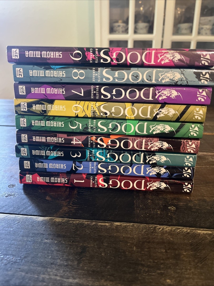 Dogs: Bullets and Carnage Manga Complete Vol: 1-9 English OOP Viz
