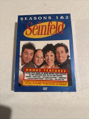 Seinfeld Season 1  and 2 DVD Set BRAND NEW SEALED