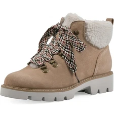 White Mountain Women Gloving Hiker Boots Size US 10M Beachwood Brown Suede