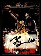 A.J. Bramlett 1999 Collector's Edge Rookie Rage Black Ink Autograph #RR-8 ESE
